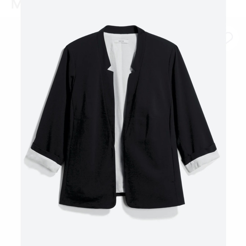 Kensie Martha black blazer 1X